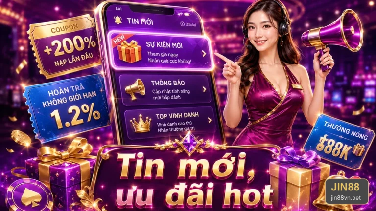 Khuyến Mãi JIN88: Chọn Ưu Đãi Theo Nhu Cầu, Đừng Chỉ Nhìn Con Số Lớn – jin88vn.bet