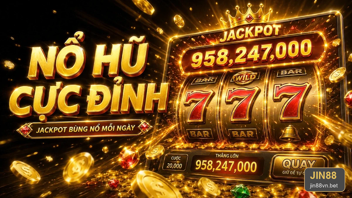 Checklist bảo mật tài khoản và thiết bị khi chơi nổ hũ, slot, jackpot tại JIN88 – jin88vn.bet