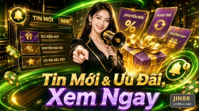 Khuyến Mãi JIN88 Tại jin88vn.bet: Đọc Chi Tiết Giao Diện Tin Mới, Ưu Đãi Và Điều Kiện Nhận Thưởng — Nhận Diện Thông Báo Giả Mạo Qua Góc Kiểm Chứng Theo Tên Miền