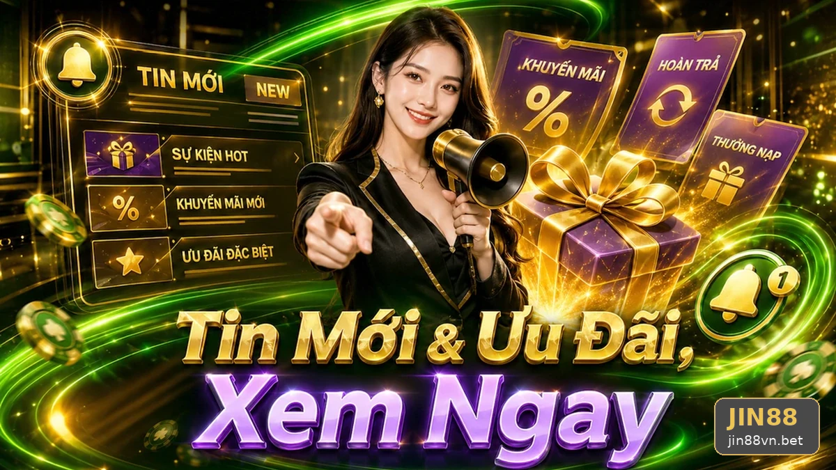 Khuyến Mãi JIN88 Tại jin88vn.bet: Đọc Chi Tiết Giao Diện Tin Mới, Ưu Đãi Và Điều Kiện Nhận Thưởng — Nhận Diện Thông Báo Giả Mạo Qua Góc Kiểm Chứng Theo Tên Miền